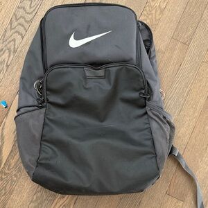 Nike Black and Gray Men's Backpack